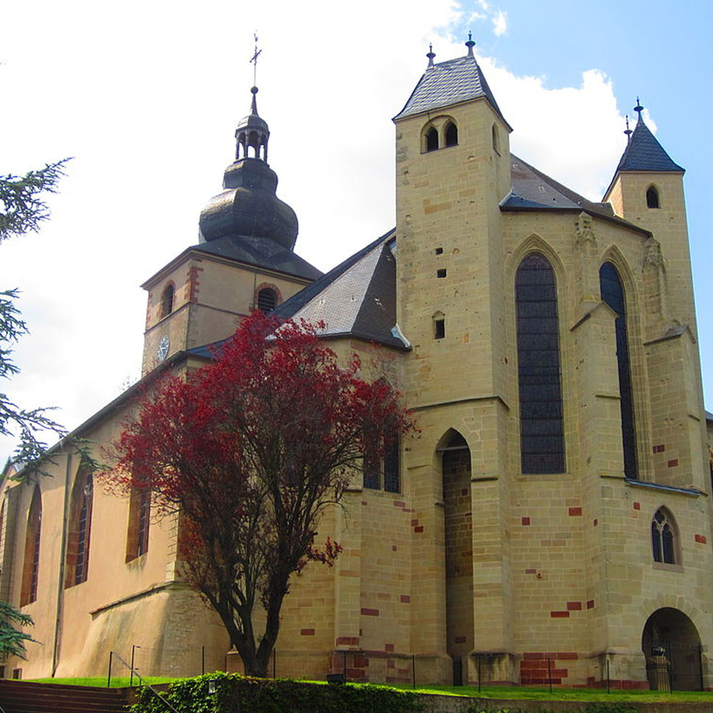 Abbatiale Sainte Croix à Bouzonville
